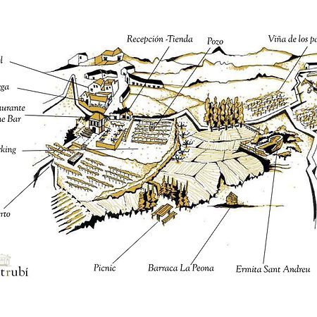 Casa Gran 1771 - Montrubi Winery Hotel - Adults Only Font-Rubi Exterior foto